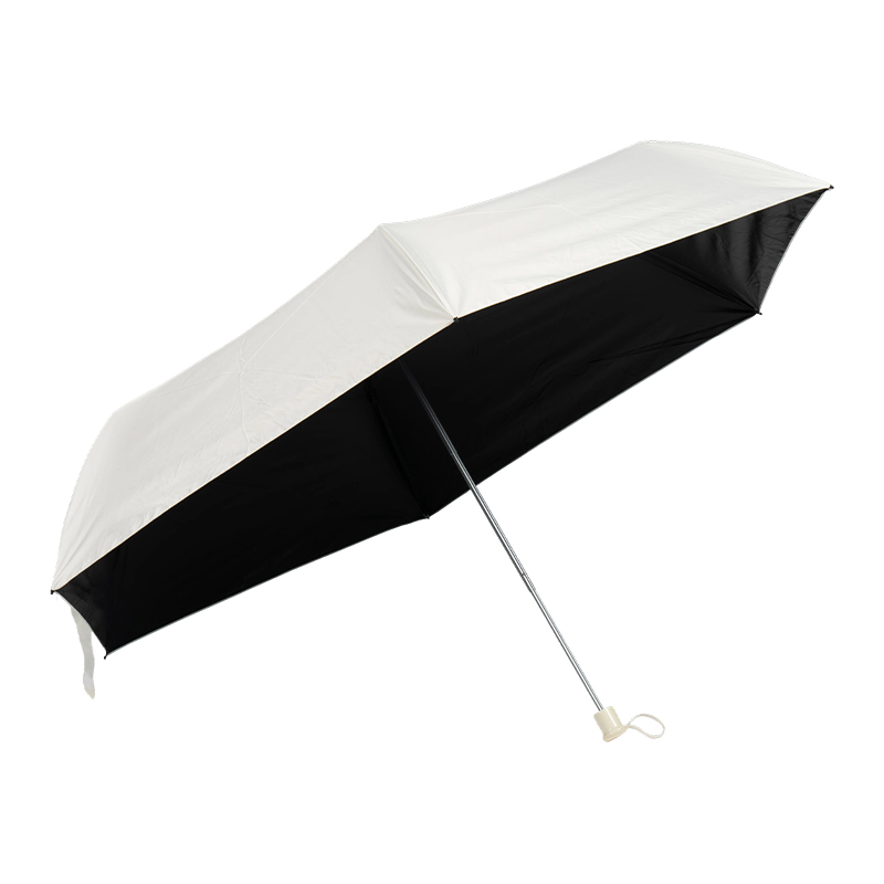 Simple Macaron Solid-Color 3 Fold Umbrella