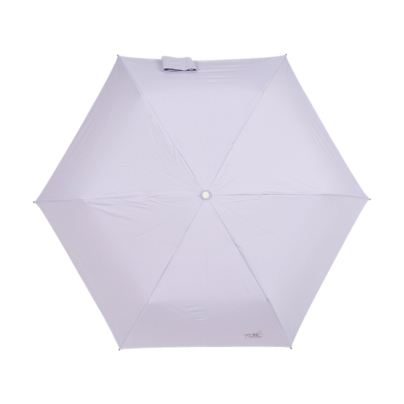 Black Glue Coated Folding Sun Umbrella