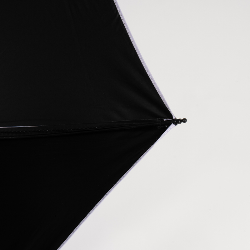 Black Glue Coated Folding Sun Umbrella