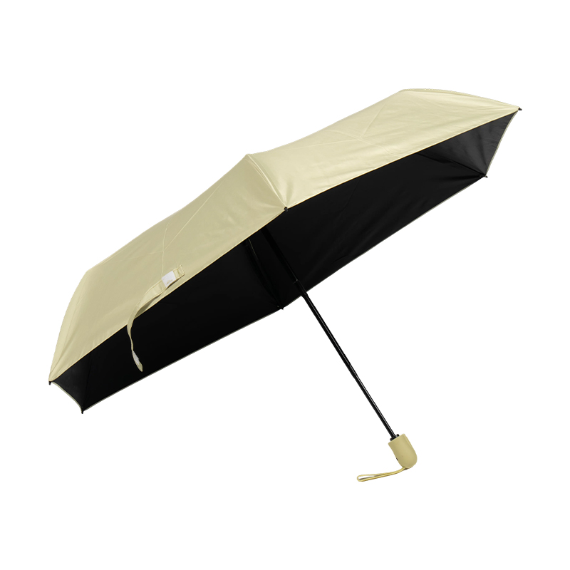 Japanese‑Style Super Light Black Glue Fold Umbrella