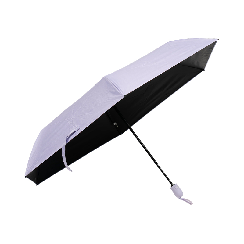 Japanese‑Style Super Light Black Glue Fold Umbrella