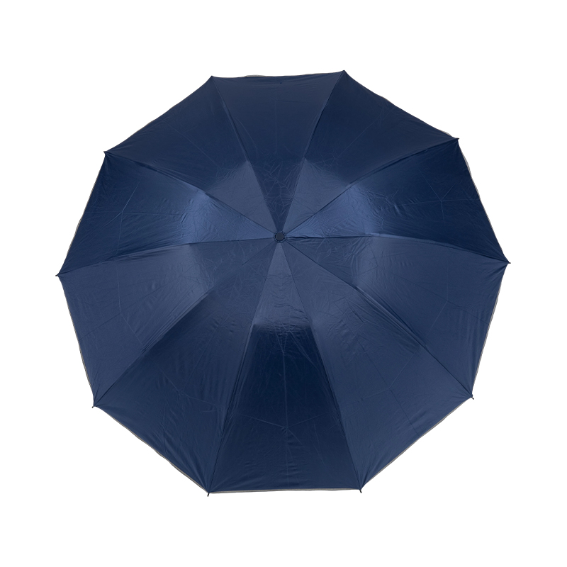 Automtic reverse reflective folding umbrella