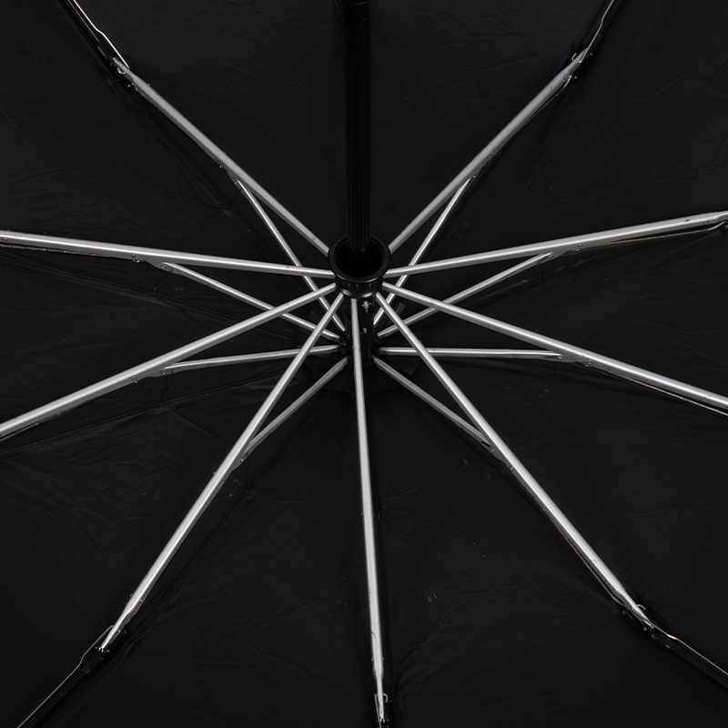 Automtic reverse reflective folding umbrella
