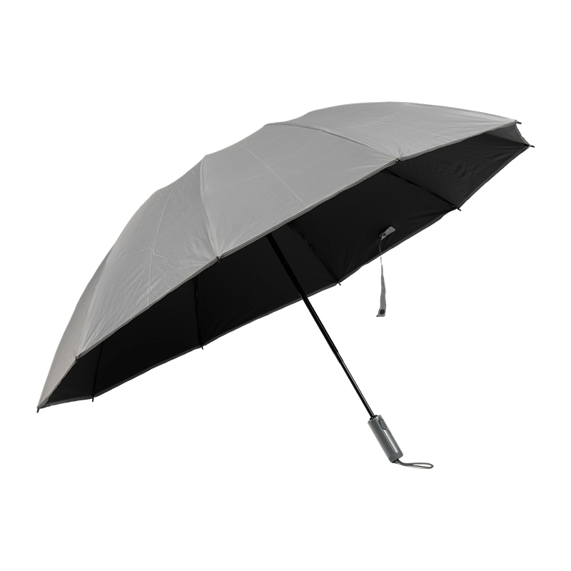 Automtic reverse reflective folding umbrella