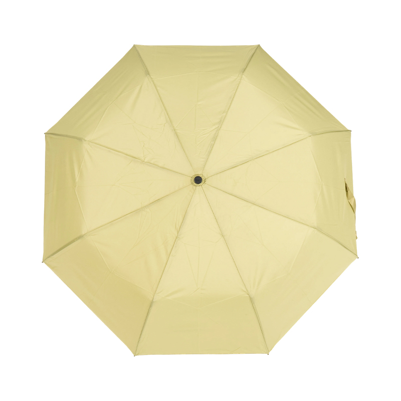 Simple Fold Umbrella With Wooden Handle