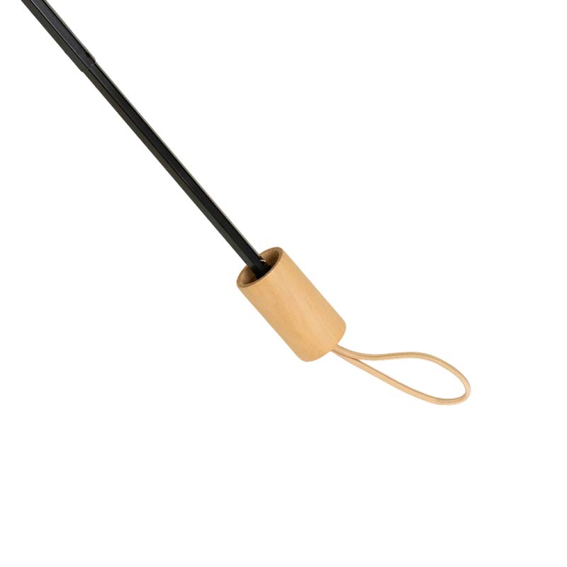 Simple Fold Umbrella With Wooden Handle
