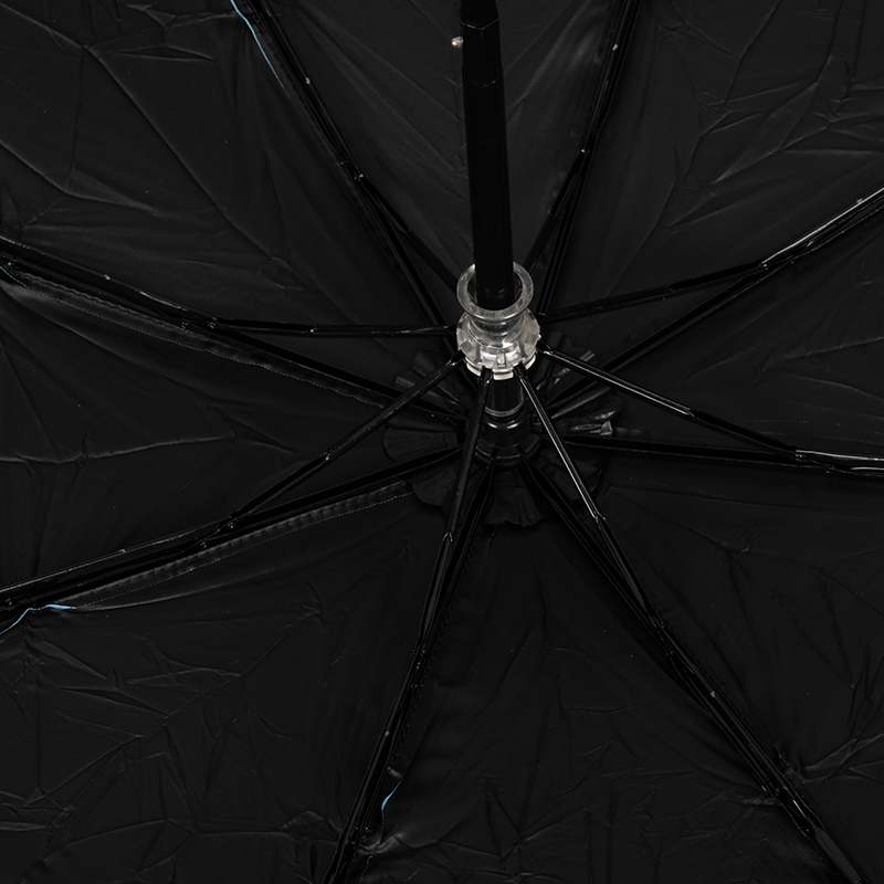 Japanese-Style Solid Color 3 Fold Umbrella