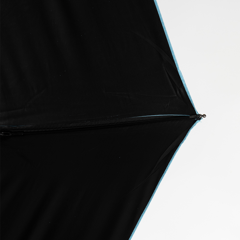 Japanese-Style Solid Color 3 Fold Umbrella