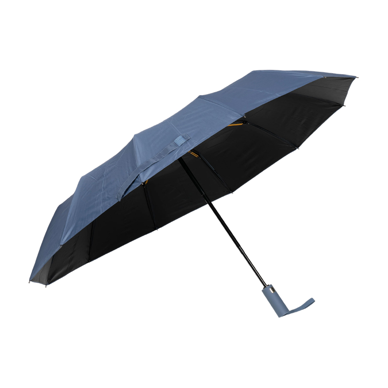 Upgraded 12-Rib Double-Keel Windproof Folding Umbrella