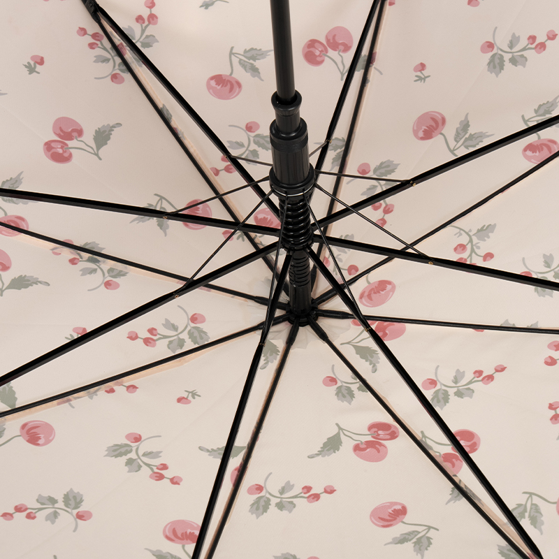 Fresh Floral&Plaid Gift Umbrella