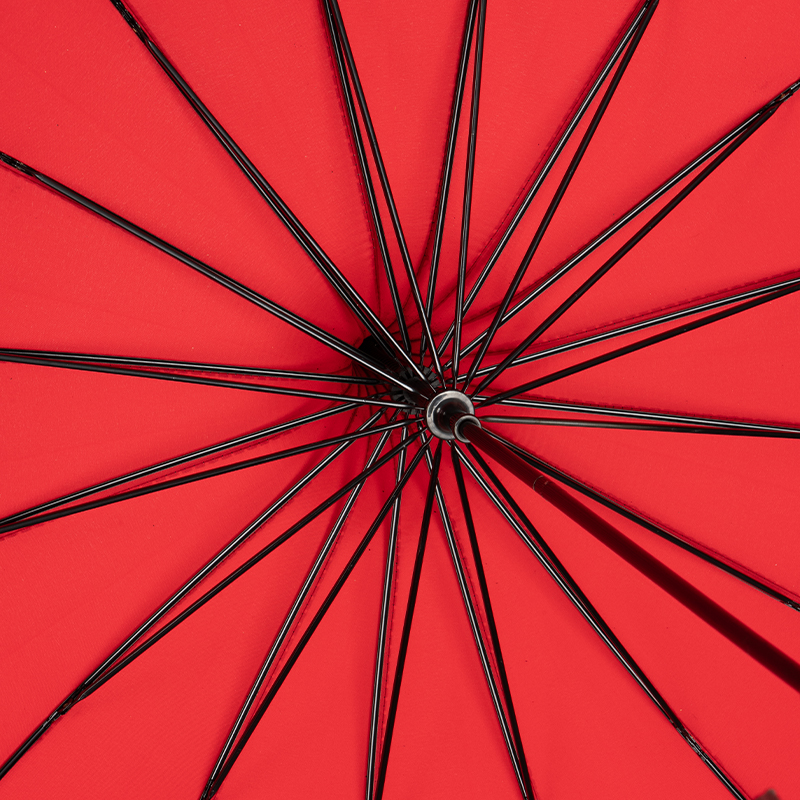 Red Pagoda-Shaped Gift Umbrella