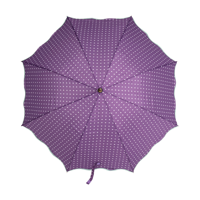 Gift Umbrella With Wavy Edge