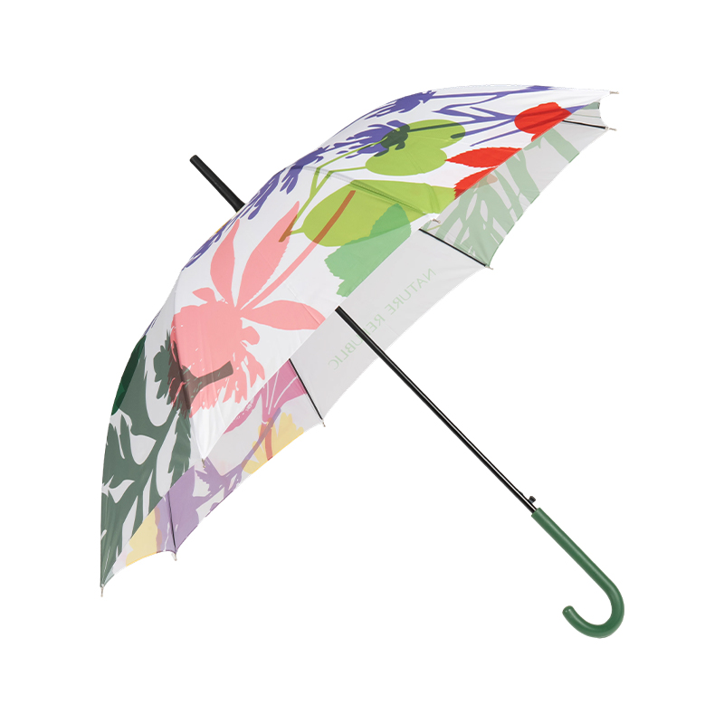 Abstract Floral Printed Gift Umbrella
