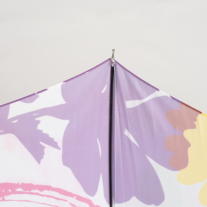Abstract Floral Printed Gift Umbrella