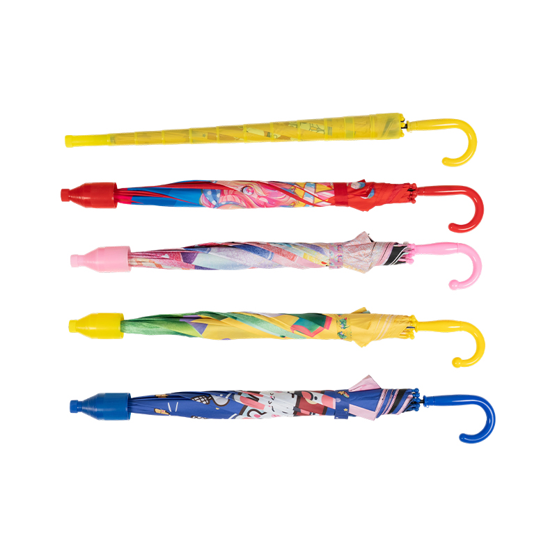Cartoon Kids Umbrella With Waterproof Cover