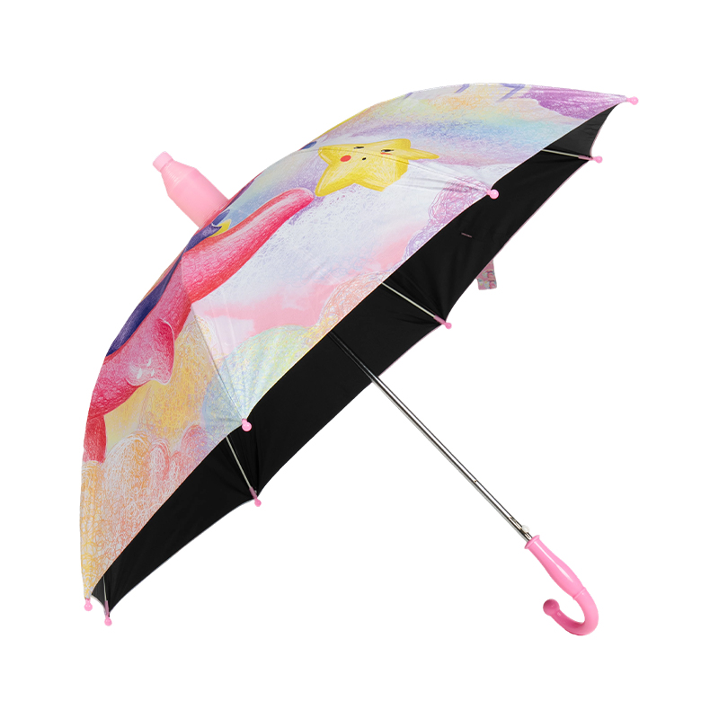 Cartoon Kids Umbrella With Waterproof Cover