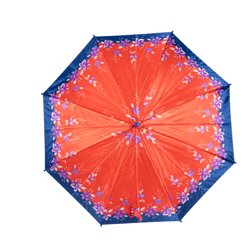 Satic Fabric Printed Design Straight Children Umbrella