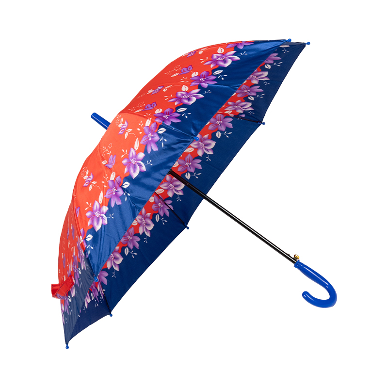 Satic Fabric Printed Design Straight Children Umbrella
