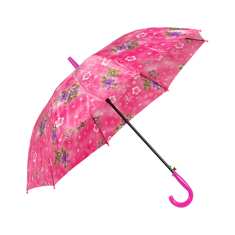 Satic Fabric Printed Design Straight Children Umbrella