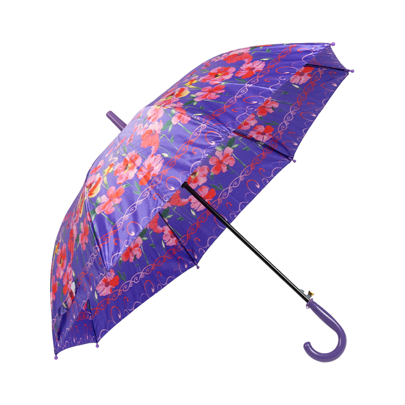 Satic Fabric Printed Design Straight Children Umbrella