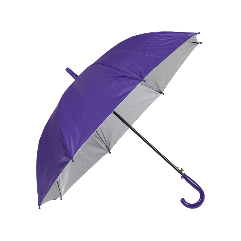 Straight Kids Umbrella With Silver Coating Fabric