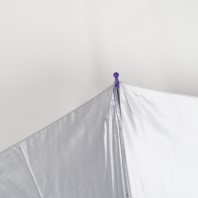 Straight Kids Umbrella With Silver Coating Fabric