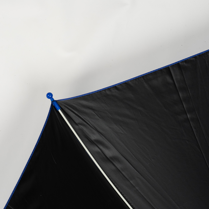 Auto open kids umbrella with black coating