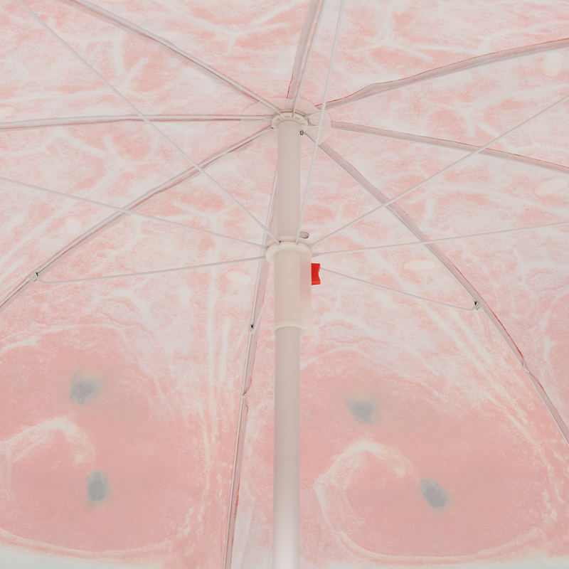 Fresh Watermelon Print Outdoor Beach Umbrella