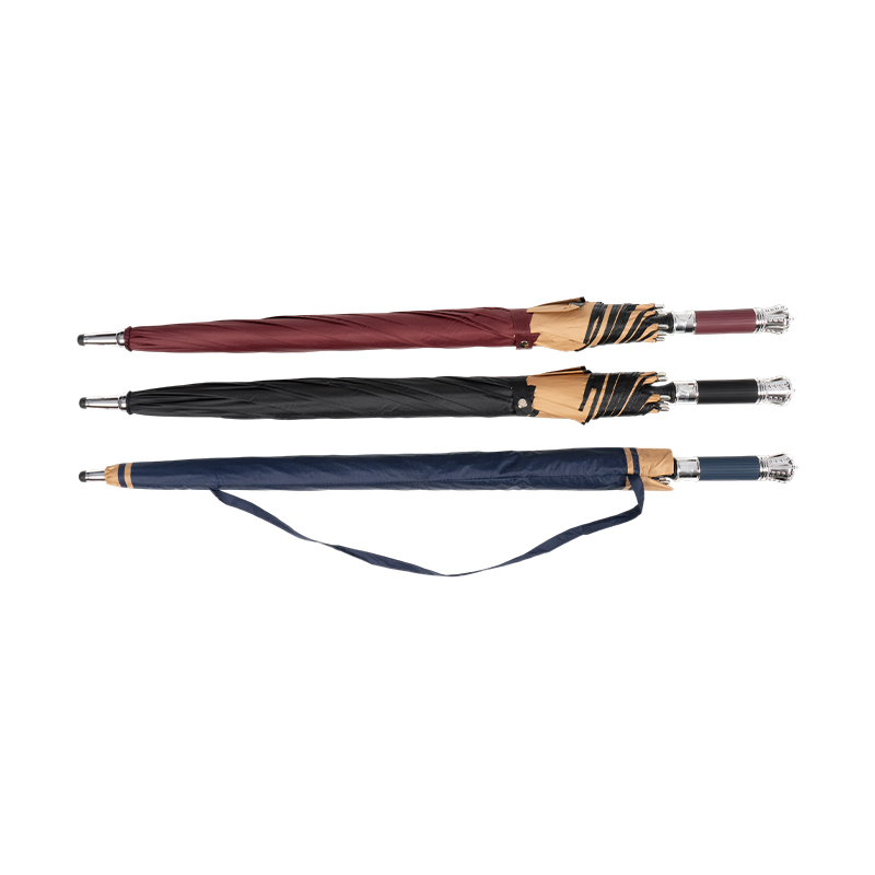 Uv-Blocking Golf Umbrella With Extended Canopy