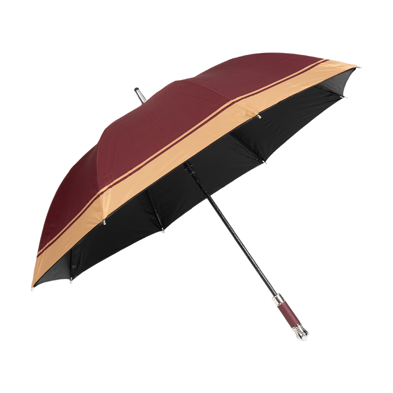 Uv-Blocking Golf Umbrella With Extended Canopy