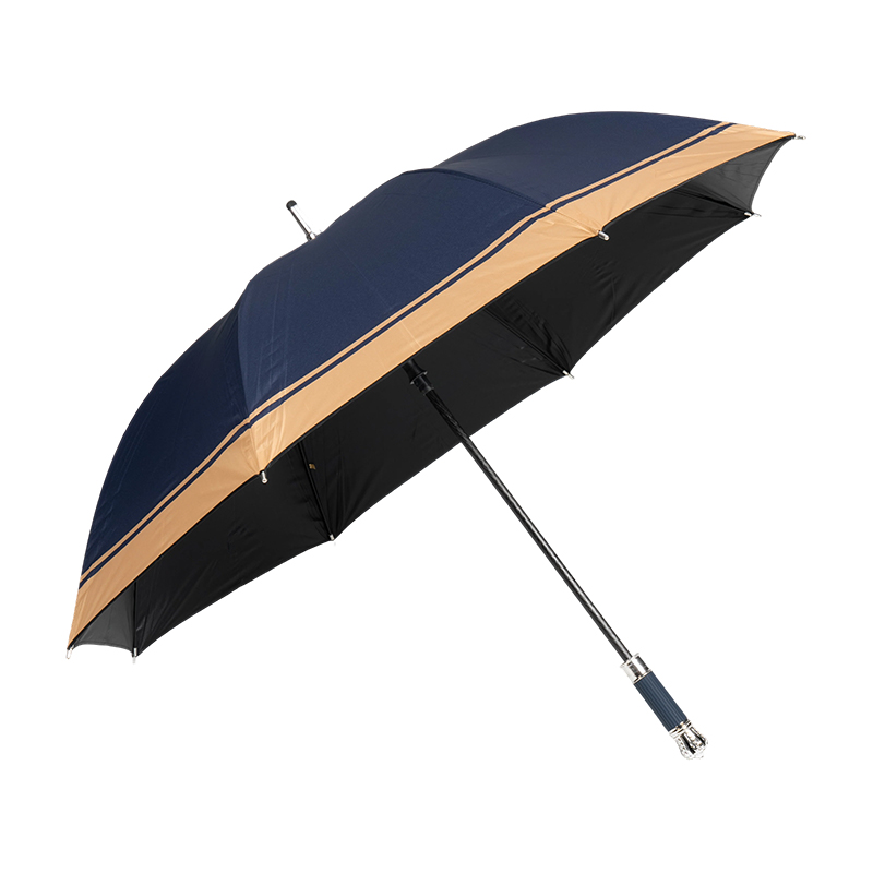 Uv-Blocking Golf Umbrella With Extended Canopy