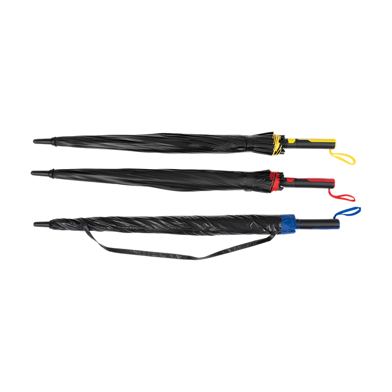 Dual-Layer Straight-Shaft Golf Umbrella