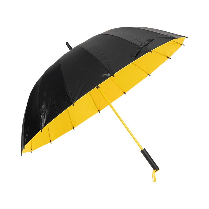 Dual-Layer Straight-Shaft Golf Umbrella