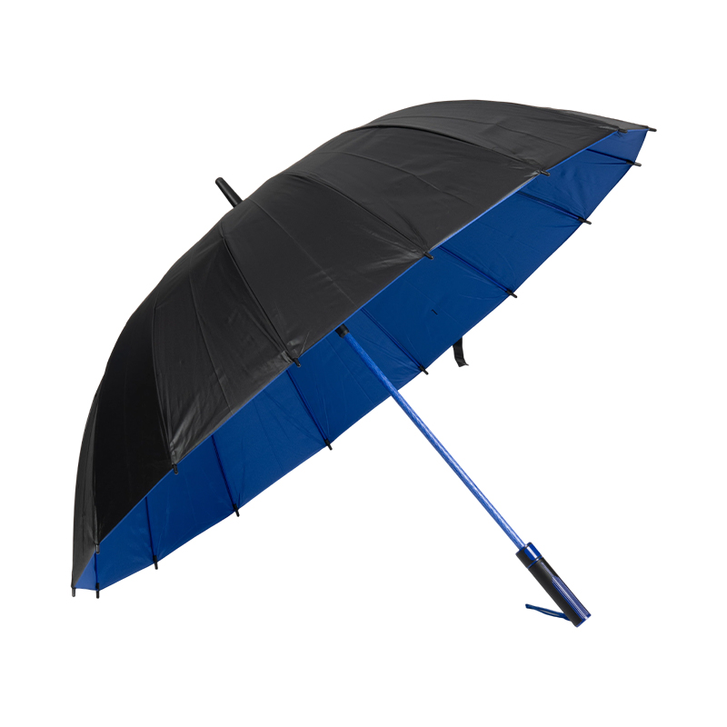 Dual-Layer Straight-Shaft Golf Umbrella