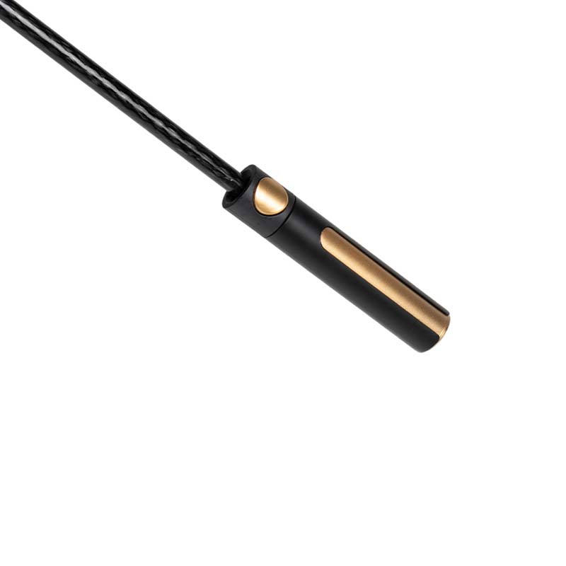 UV‑Protective Golf Umbrella With Solid Outer Canopy And Black Glue Lining