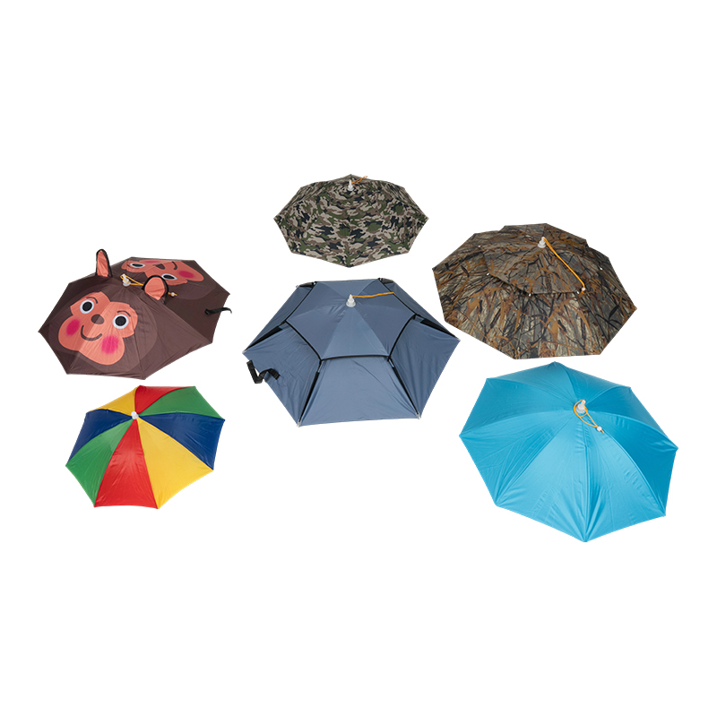 Double-Layer Wearable Umbrella Hat