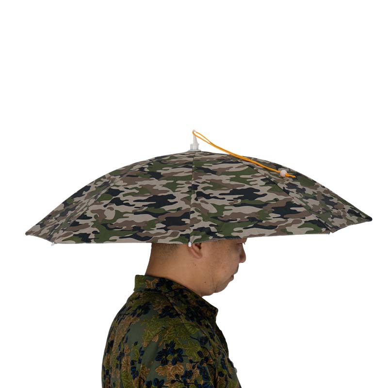 Double-Layer Wearable Umbrella Hat