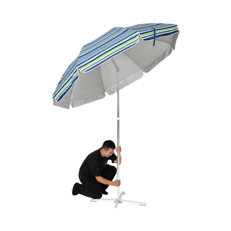 Wind-Resistant Tilting Outdoor Patio Umbrella