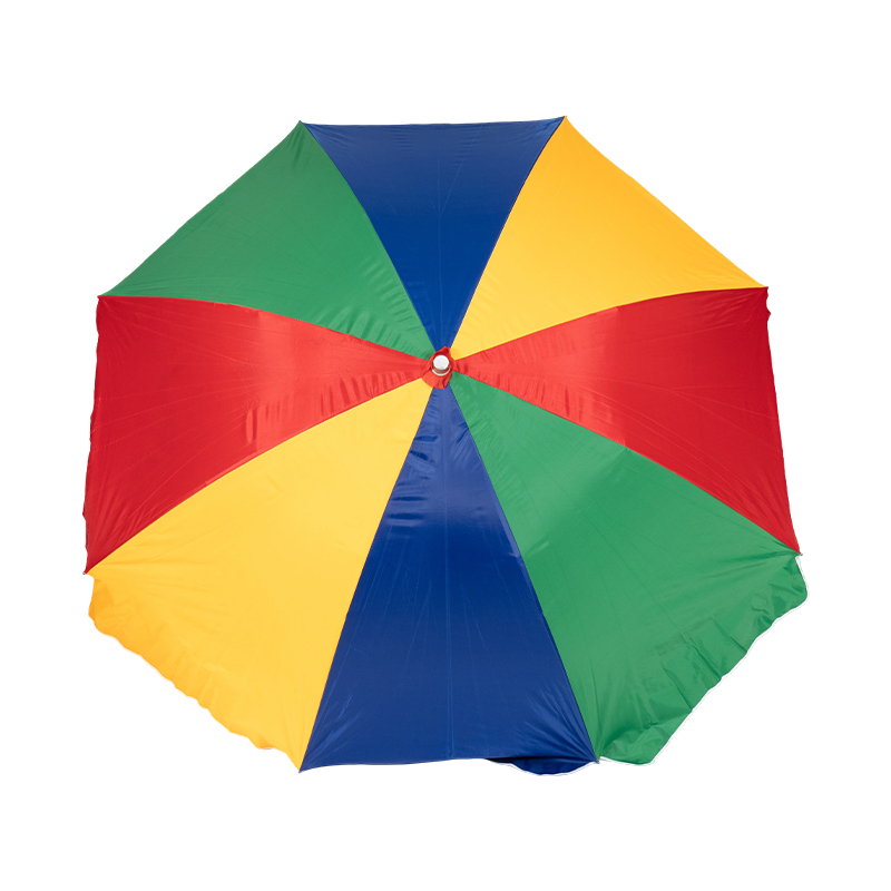 Double Ribs Silver Coated Outdoor Umbrella