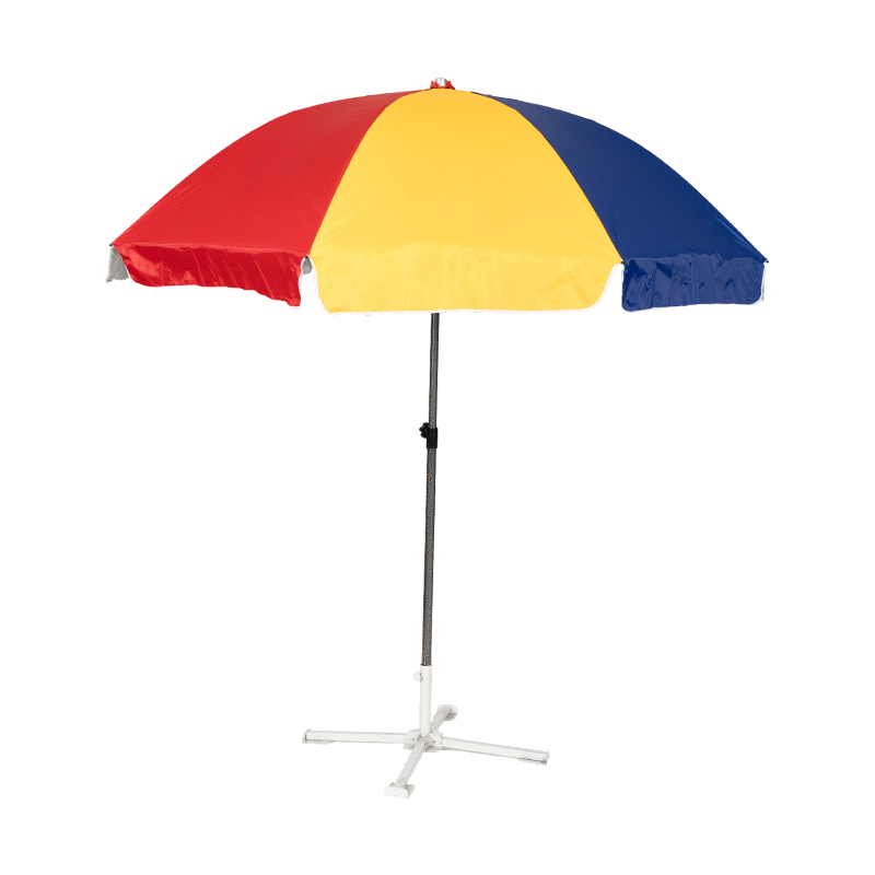 Double Ribs Silver Coated Outdoor Umbrella