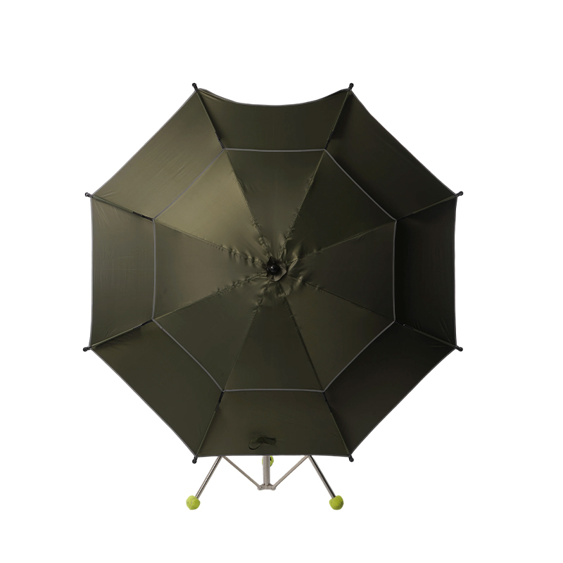 Articulated-Arm Rotating Clamp-Mount Fishing Umbrella